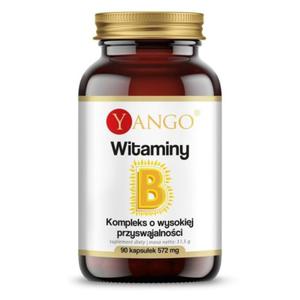 Witaminy B Kompleks 90 kapsuek Yango - 2878097328