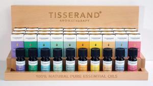 Zestaw olejkw eterycznych TOP 10 i ekspozytor 40 szt. 30 x 9 ml i 10 x Tester 9 ml Tisserand Aromatherapy - 2867743787