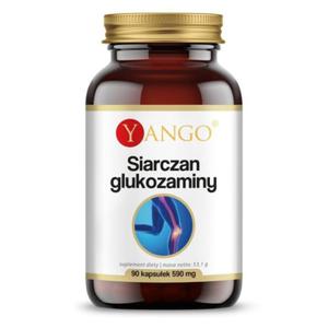 Glukozamina Siarczan glukozaminy 90 kapsuek YANGO - 2878458935