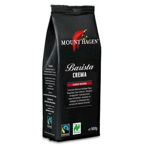 KAWA ZIARNISTA ARABICA 100 % BARISTA CREMA FAIR TRADE BIO 500 g - MOUNT HAGEN - 2877999193