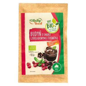 Budy o smaku czekoladowym z urawin bez dodatku cukru Vitally Food BIO, 40g - 2868713577