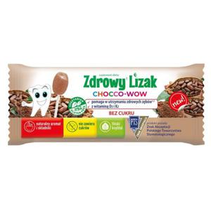 Zdrowy lizak Chocco-Wow o smaku kakao Starpharma, 6g - 2876578752