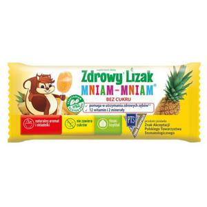 Lizak ananas 6g Zdrowy Lizak - 2877999199