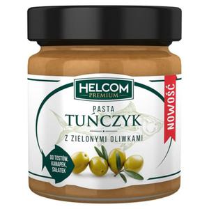 Pasta z tuczyka z zielonymi oliwkami Helcom, 180g - 2876687220