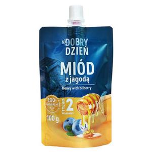 Mid z jagod "Na dobry dzie" Pszczelarz Kozacki, 100g - 2868059047