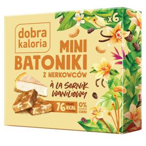 Mini batoniki z nerkowcw a'la sernik 102 g zestaw 14 szt - 2876687232