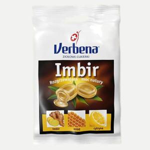 Cukierki zioowe Imbir 60g VERBENA - 2875957899