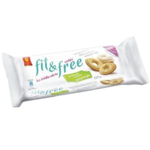 FIT&FREE Herbatniki cytrynowe bez cukru 120g CUKRY NYSKIE - 2877999209