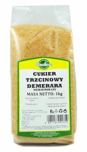 SMAKOSZ Cukier trzcinowy demerara 1kg - 2871876621