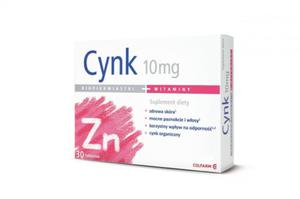 Cynk MAX 10mg 30 tabl. COLFARM - 2878802696