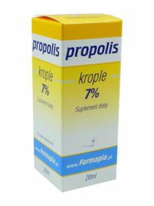 Propolis krople 7% 20ml FARMAPIA - 2871876671