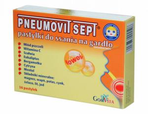 GORVITA Pneumovit sept pastylki na gardo x16 - 2876168915