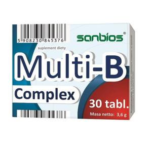 SANBIOS Multi-B-Complex 30 tabl. - 2878347195