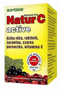 SANBIOS Natur-C active 100 tabl. - 2877795664