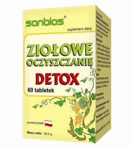 SANBIOS Zioowe oczyszczanie Detox 60 tabl. - 2868209875