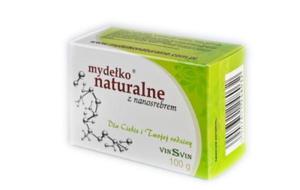 Mydeko naturalne z nanosrebrem w kostce 100g VINSVIN - 2871876911