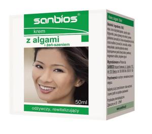 SANBIOS Krem z algami i e-szeniem 50ml - 2878347216