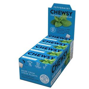 CHEWSY Gumy do ucia o smaku mity pieprzowej z ksylitolem (display) 15g*12szt. - 2875863572