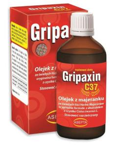 ASEPTA Gripaxin C37 30ml - Olejek z majeranku i bazylii + ekstr. z czystka - 2876578855