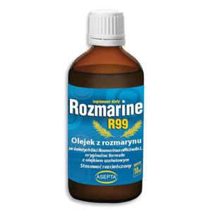 ASEPTA Rozmarine R99 10ml - Olejek z rozmarynu + olejek szawiowy - 2877999244