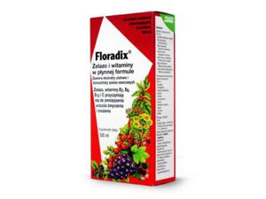 elazo i witaminy w pynnej formule 500ml Floradix - 2869640242