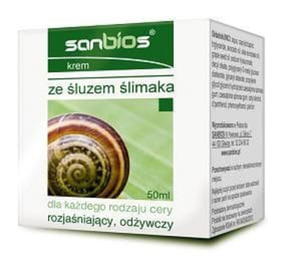 SANBIOS Krem ze luzem limaka 50ml - 2878347230