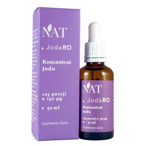 NAT JodaRO koncentrat jodu 150mcg 50ml (125 porcji) - 2877121567