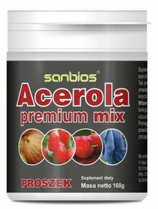 SANBIOS Acerola premium mix proszek 160g - 2876578903