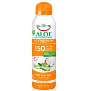 Equilibra Mleczko Aloesowe do opalania SPF 50 - 2869005354