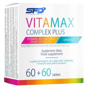 SFD Vitamax Complex Plus 60 + 60 tabletek - 2878202504