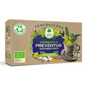 Dary Natury Herbata Preventus 25 sasz. po 2 g EKO - 2877999314