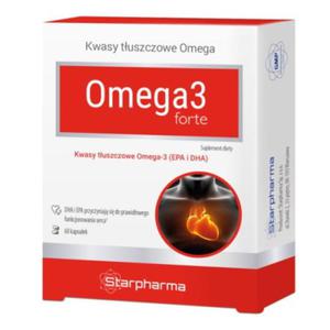 Starpharma Omega 3 Forte 60 k kwasy tuszczowe - 2878347284