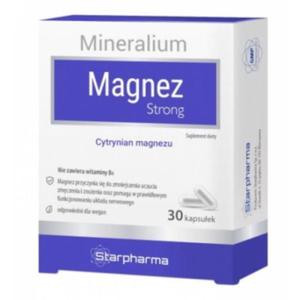 Starpharma Mineralium Magnez Strong 30 k cytrynian - 2869006559