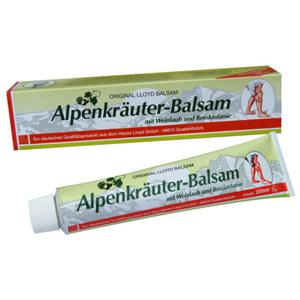 Alpenkrauter-Balsam kasztanowiec i licie czerwonych winogron 200ml LLOYD - 2878882809