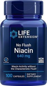 No Flush Niacin 640 mg 100 kaps. Life Extension - 2878459108