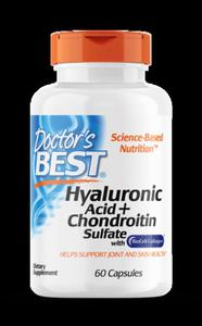 Hyaluronic Acid + Chondroitin Sulfate with BioCell Collagen 60 kaps. Doctor's Best - 2877662703