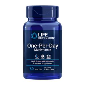 One-Per-Day Multivitamin - Zestaw Witamin i Mineraw 60 tabl. Life Extension - 2877999367