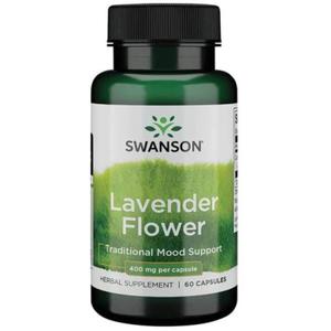 Full Spectrum Lavender Flower - Lawenda 60 kaps. Swanson - 2875958062