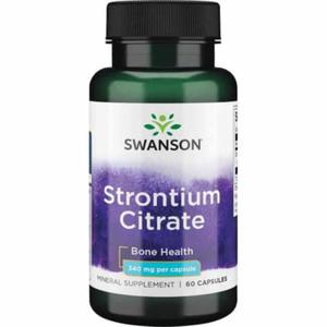 Strontium Citrate 60 kaps. Swanson - 2878459115