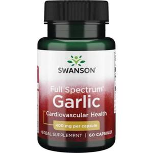 Full Spectrum Garlic 60 kaps. Swanson - 2878459116