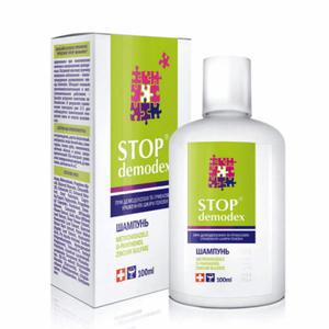 STOP DEMODEX Szampon do wosw 100ml (Ukraina) GOLDEN PHARM - 2876383264