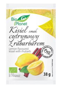 KISIEL O SMAKU CYTRYNOWYM Z RABARBAREM BIO 38 g - BIO PLANET - 2878802826