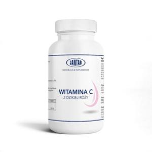 WITAMINA C Z DZIKIEJ RӯY 100 KAPSUEK (945 mg) - JANTAR - 2878655703