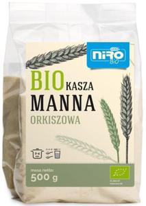 KASZA MANNA ORKISZOWA BIO 500 g - NIRO - 2876687539