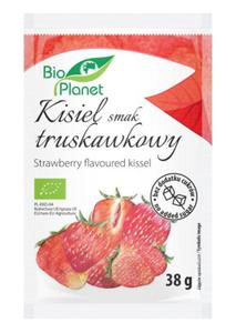 KISIEL O SMAKU TRUSKAWKOWYM Z TRUSKAWKAMI BIO 38 g - BIO PLANET - 2872313253