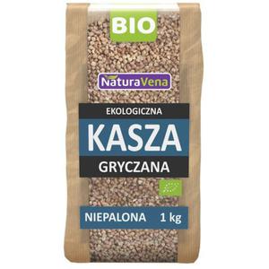 KASZA GRYCZANA NIEPALONA BIO 1 kg - NATURAVENA - 2875611576