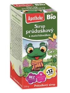 SYROP DLA DZIECI Z TYMIANKU I DZIKIEJ RӯY BIO 250 g - APOTHEKE - 2877892445