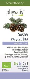 OLEJEK ETERYCZNY SOSNA ZWYCZAJNA (GROVE DEN) BIO 10 ml - PHYSALIS - 2876383294