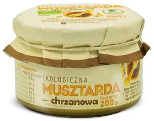 MUSZTARDA CHRZANOWA BIO 200 g  - 2874507059