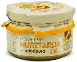 MUSZTARDA MIODOWA BIO 200 g  - 2877999414